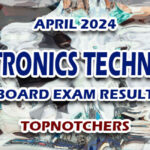 Electronics Technician Board Exam Result April 2024 - TOPNOTCHERS