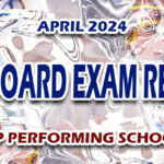 REE Board Exam Result April 2024 - TOP PERFORMING SCHOOLS
