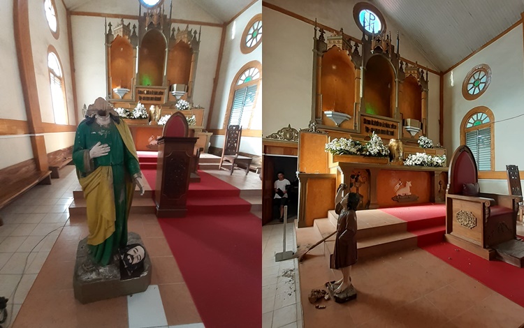 Alleged Muslims Enter a Catholic Church in Negros Occidental and Smash ...