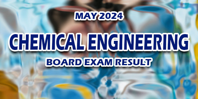 CHEMICAL ENGINEERING BOARD EXAM 2024 visual data 5