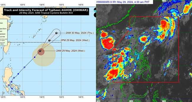 PAGASA Typhoon Aghon Latest Update - 29 May 2024 | NewsFeed