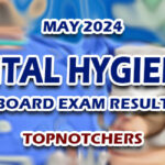 Dental Hygienist Board Exam Result May 2024 - TOPNOTCHERS