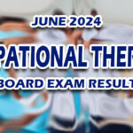 Occupational Therapist Board Exam Result June 2024