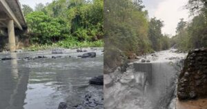 Lahar from Mt. Kanlaon