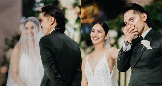 Carlo Aquino and Charlie Dizon Surprise Fans with Intimate Wedding ...