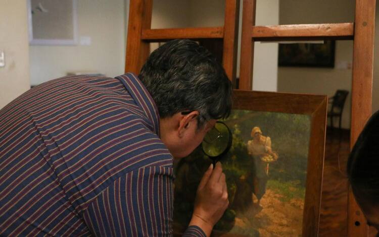 Amorsolo Painting Recovered
