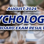 Psychologist Board Exam Result August 2024
