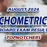 Psychometrician Board Exam Result August 2024 - TOPNOTCHERS