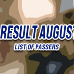 REELE Result August 2024 - LIST OF PASSERS