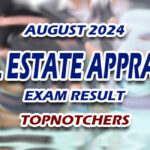 Real Estate Appraiser Exam Result August 2024 - TOPNOTCHERS