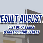 CSE Result August 2024 - LIST OF PASSERS (Professional)