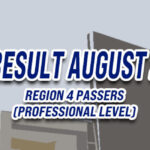 CSE Result August 2024 - REGION 4 PASSERS (Professional)