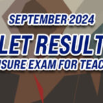 LET Result September 2024