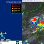 Typhoon Enteng Landfall
