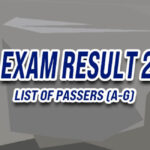 Bar Exam Result 2024 - LIST OF PASSERS (A-G)