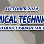 Chemical Technician Board Exam Result October 2024