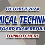 Chemical Technician Board Exam Result October 2024 - TOPNOTCHERS