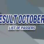 ECE Result October 2024 LIST OF PASSERS