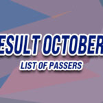 ECT Result October 2024 - LIST OF PASSERS