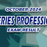 Fisheries Professional Exam Result October 2024