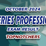 Fisheries Professional Exam Result October 2024 - TOPNOTCHERS