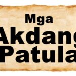 Mga Akdang Patula