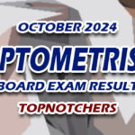 Optometrist Board Exam Result October 2024 - TOPNOTCHERS