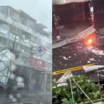 Typhoon Julian Landfall In Taiwan