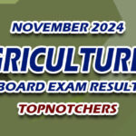 Agriculturist Board Exam Result November 2024 - TOPNOTCHERS