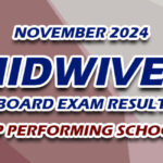 Midwives Board Exam Result November 2024 - TOP PERFORMING SCHOOLS