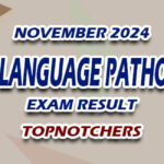 Speech-Language Pathologist Exam Result November 2024 - TOPNOTCHERS