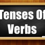 Tenses Of Verbs