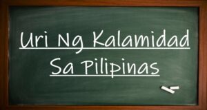 Uri Ng Kalamidad Sa Pilipinas