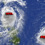 Triple Typhoon That Hit Philippines