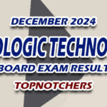Radiologic Technology Board Exam Result December 2024 - TOPNOTCHERS