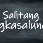 Salitang Magkasalungat