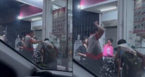 Man Berating an Old PWD