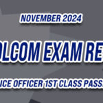 NAPOLCOM Exam Result November 2024 - Police Officer 1st Class Passers