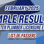 MPLE Result February 2025 - LIST OF PASSERS