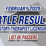 RTLE Result February 2025 - LIST OF PASSERS