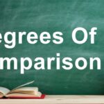 Degrees Of Comparison