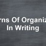 Patterns Of Organization In Writing