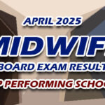 Midwife Board Exam Result April 2025 - TOP PERFORMING SCHOOLS