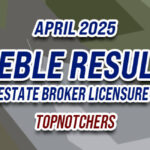 REBLE Result April 2025 - TOPNOTCHERS