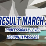CSE Result March 2025 - Region 11 PASSERS (Professional)
