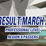 CSE Result March 2025 - Region 9 PASSERS (Professional)