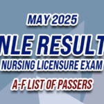 NLE Result May 2025 A-F LIST OF PASSERS
