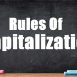 Rules Of Capitalization