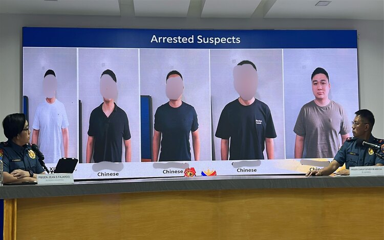 Foreigner Caught Carrying Money 