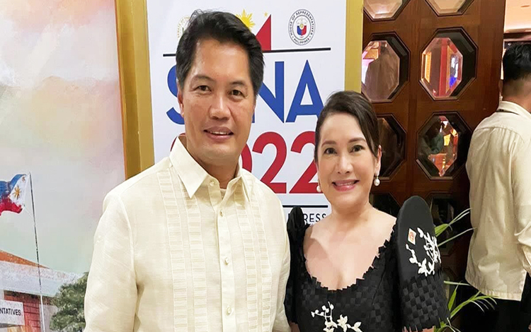 Albee Benitez and Wife